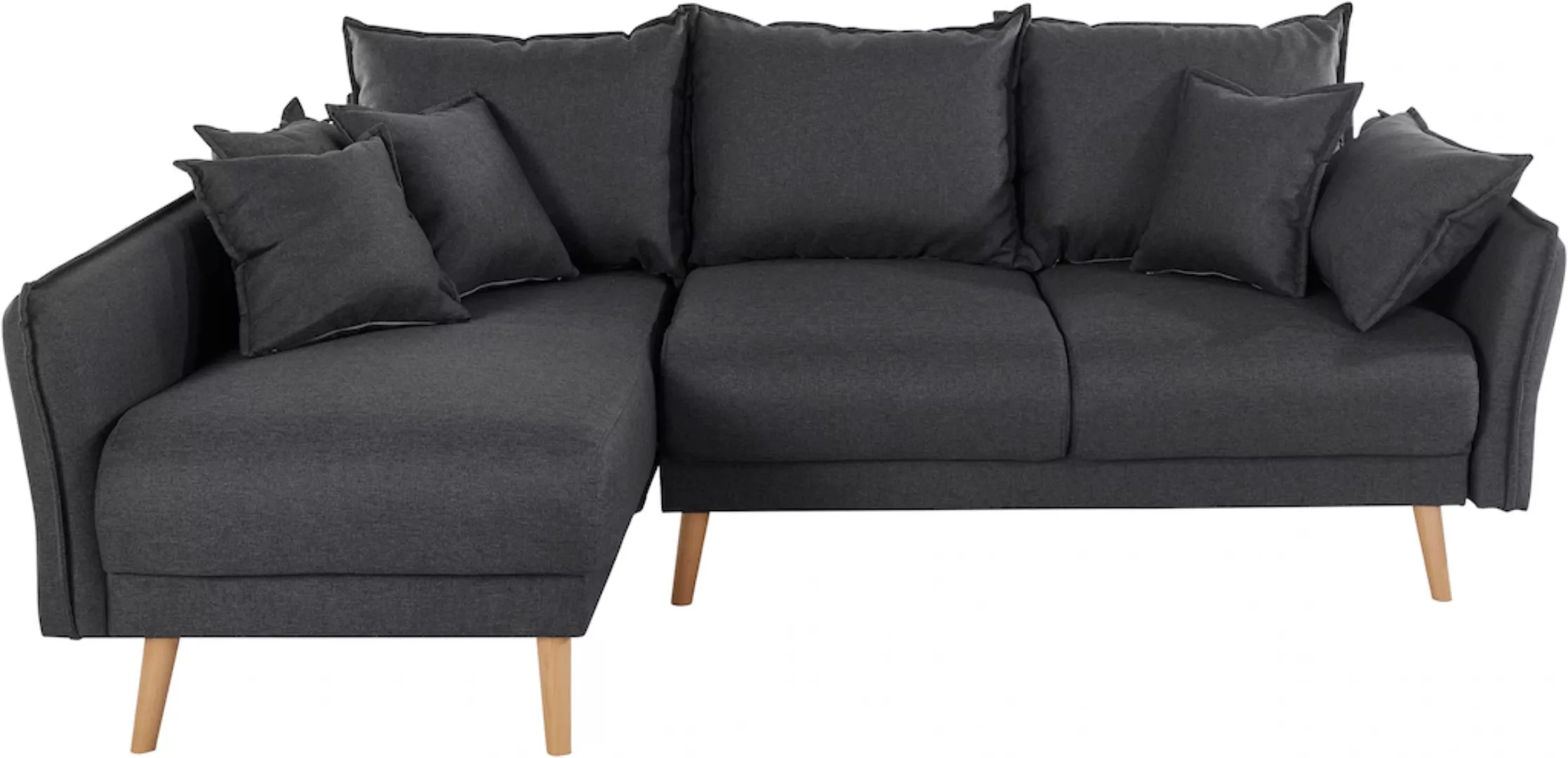 Home affaire Ecksofa »Granbo L-Form«, incl. Bettfunktion und Bettkasten, Fe günstig online kaufen