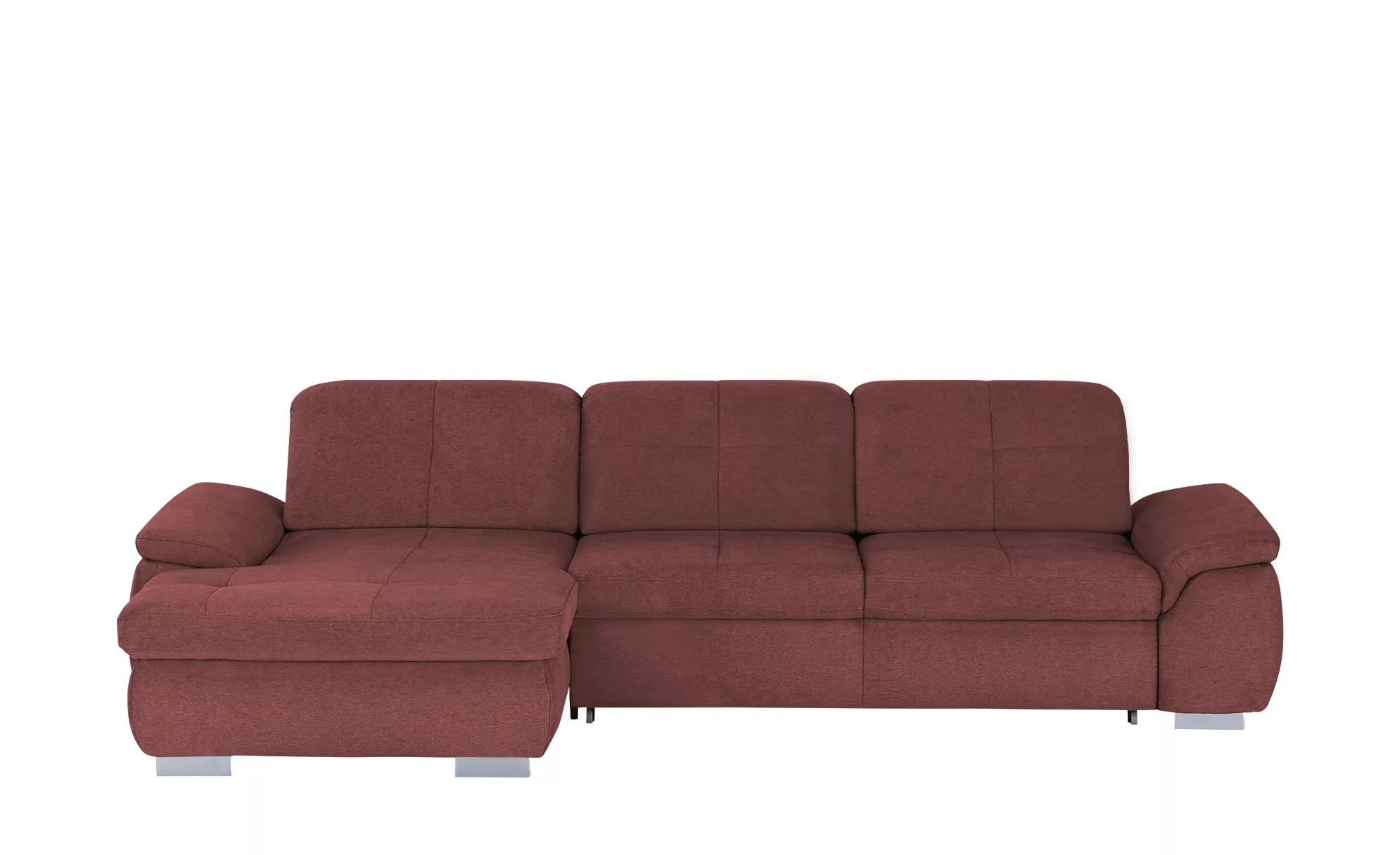 Ecksofa  Perry ¦ rot ¦ Maße (cm): B: 315 H: 83 T: 195.0 Polstermöbel > Sofa günstig online kaufen