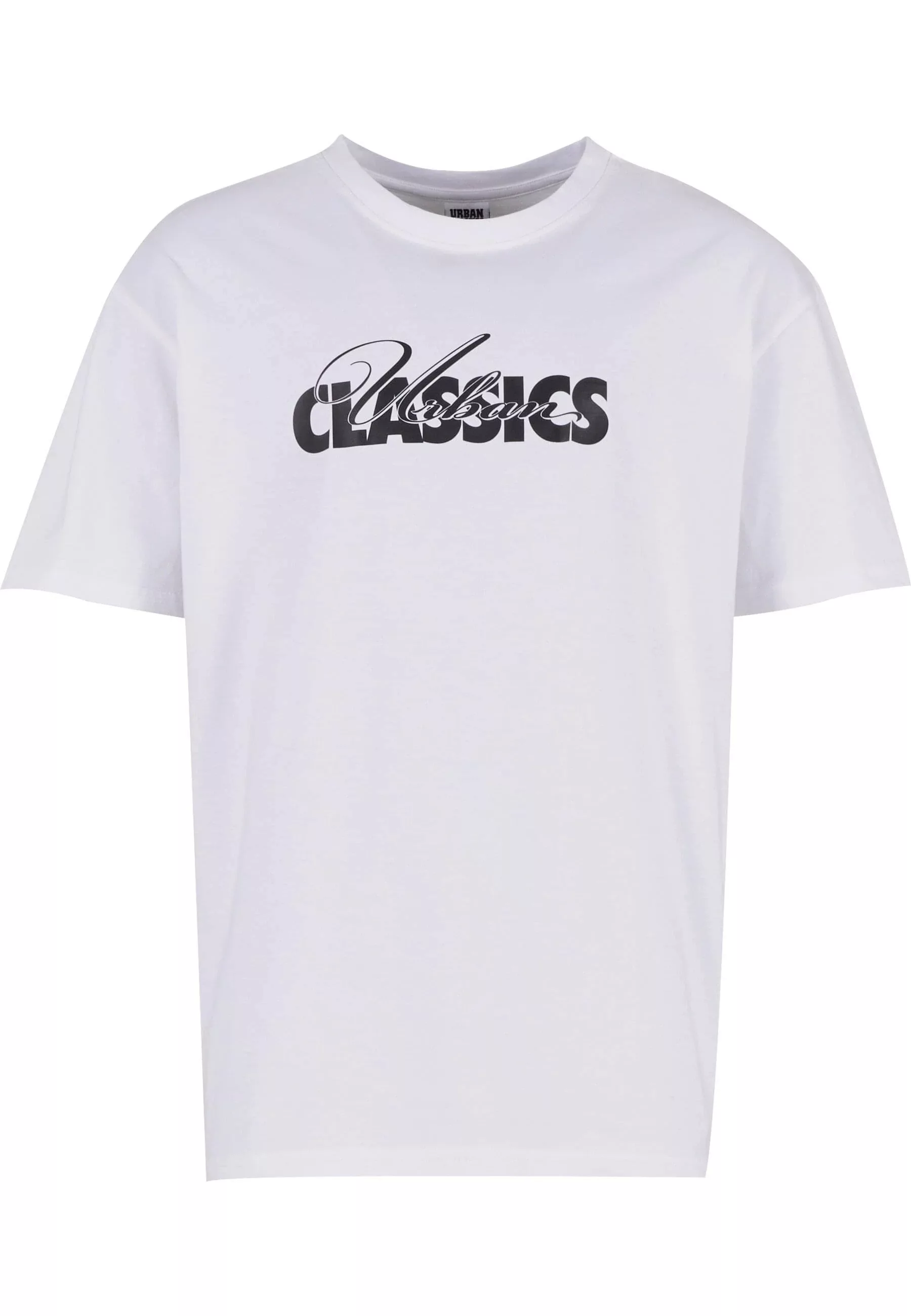 URBAN CLASSICS T-Shirt "Urban Classics UC Cursive Bold Logo Heavy Oversized günstig online kaufen