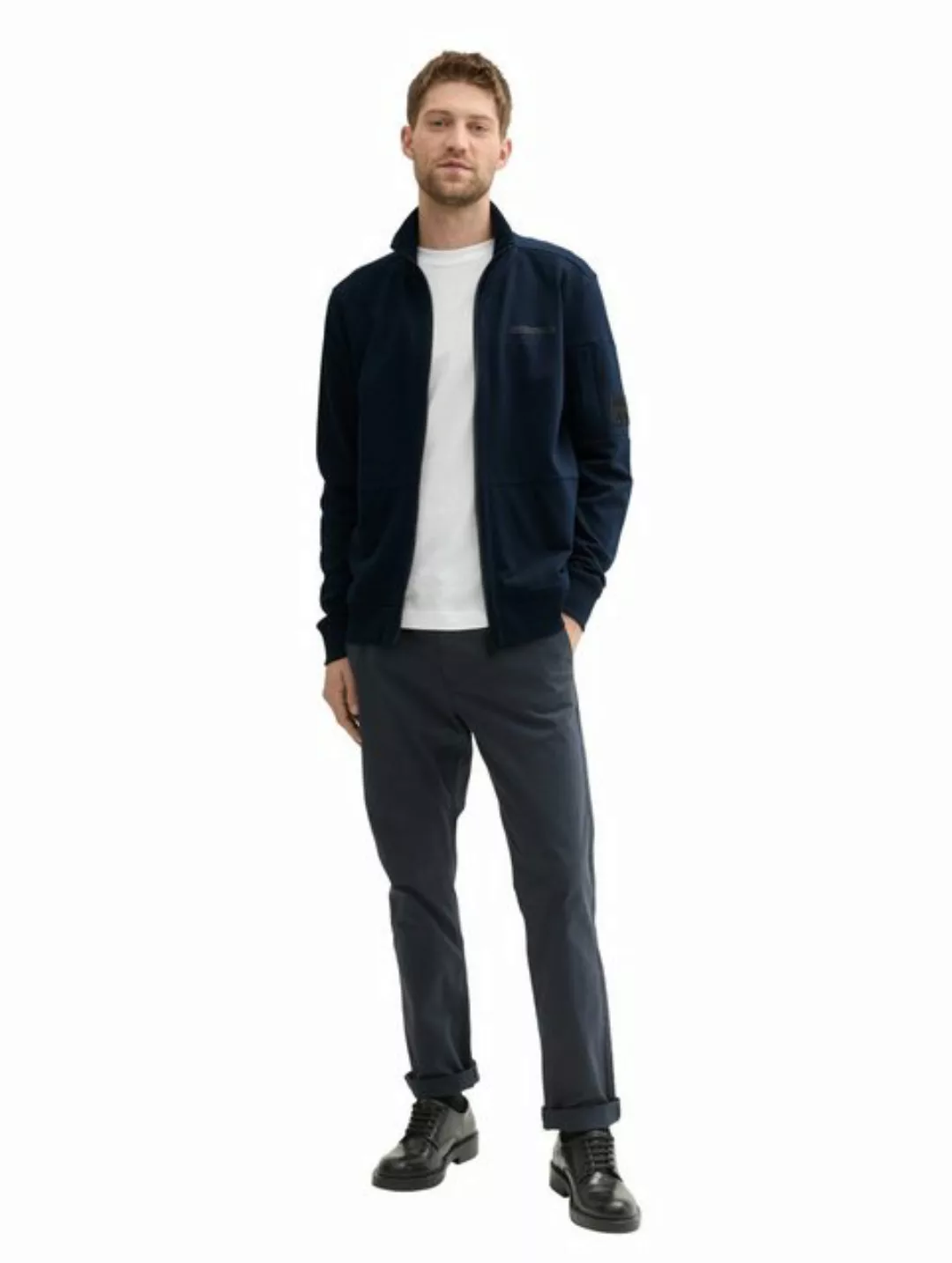 TOM TAILOR Sweatjacke mit Print günstig online kaufen