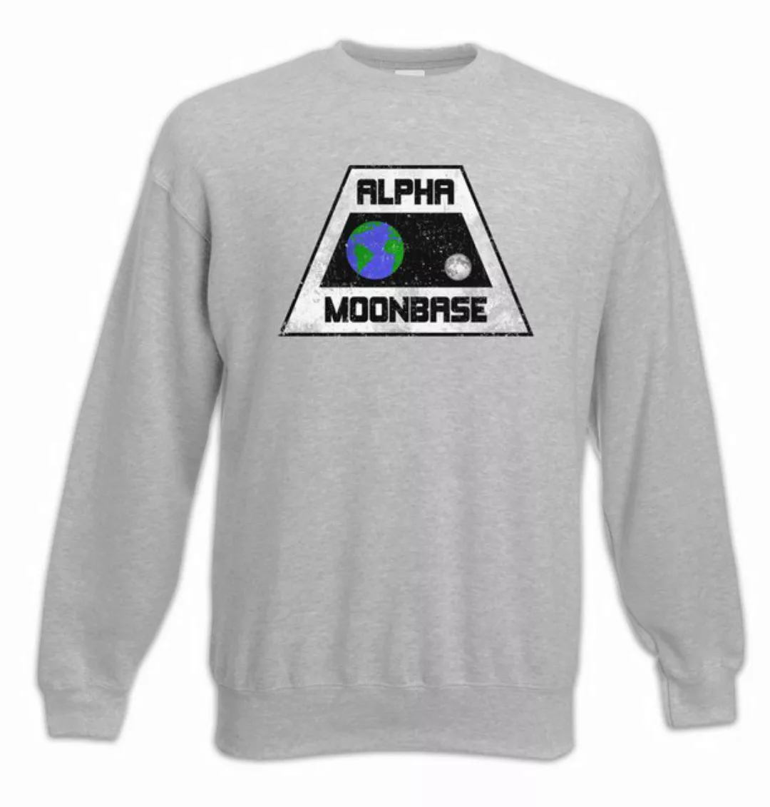 Urban Backwoods Sweatshirt Vintage Alpha Moonbase Logo Sweatshirt Mondbasis günstig online kaufen