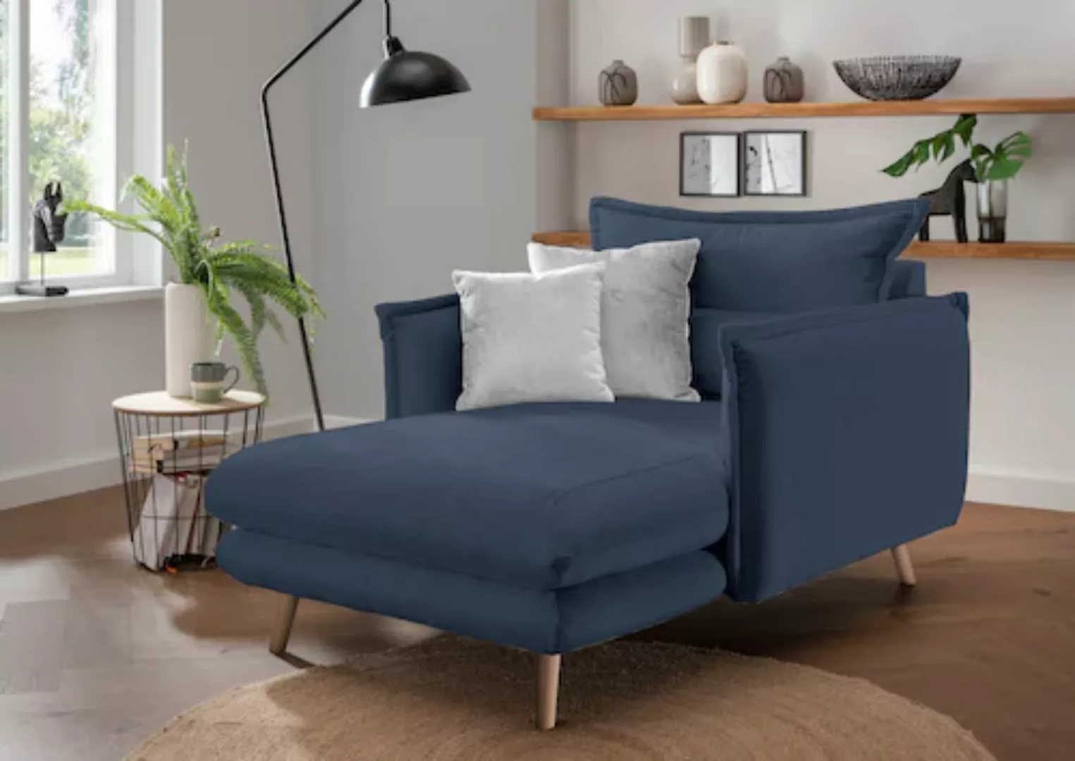 INOSIGN Loveseat »Lazio«, moderner Sessel mit einer bequemen Polsterung, 2 günstig online kaufen