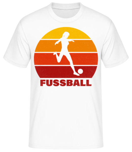 Fussball Sonnenuntergang · Männer Basic T-Shirt günstig online kaufen