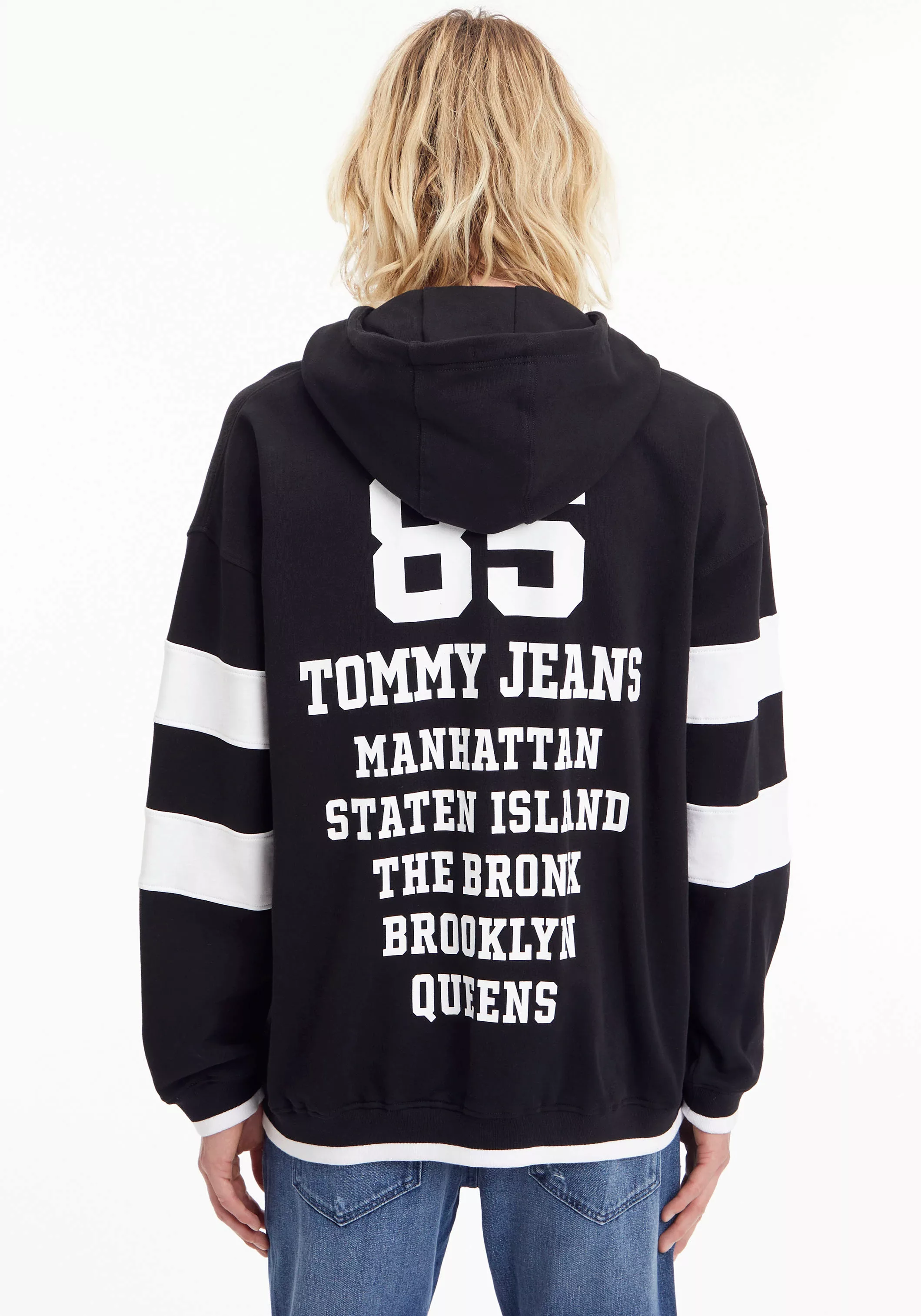 Tommy Jeans Kapuzensweatshirt "TJM OVZ COLLEGE 85 HOODIE", mit Logodruck günstig online kaufen