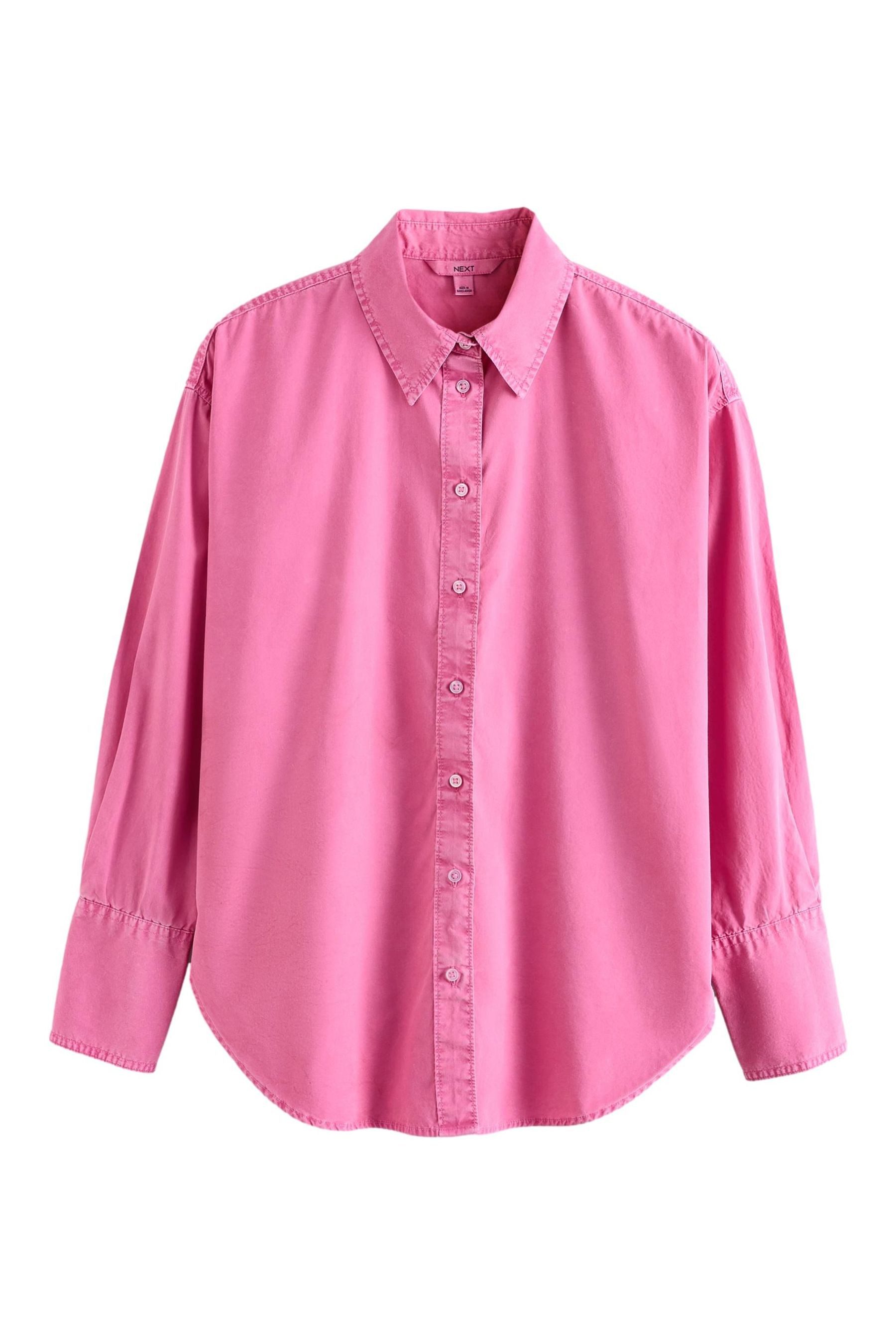 Next Langarmhemd Gewaschenes übergroße Bluse aus günstig online kaufen