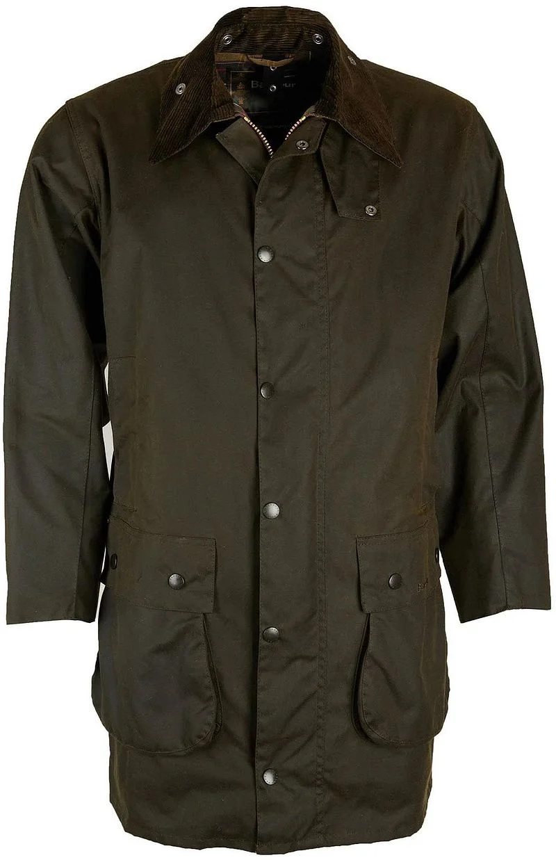 Barbour Northumbria Wachsjacke Grün - Größe 54 günstig online kaufen