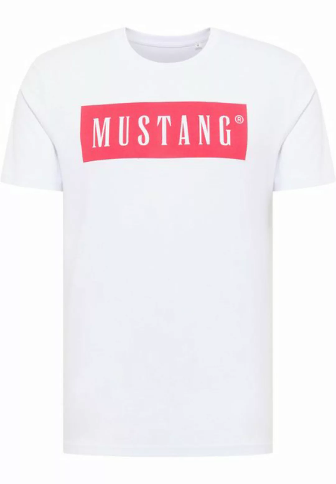 MUSTANG Kurzarmshirt Print-Shirt günstig online kaufen