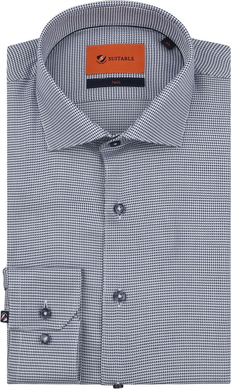 Suitable Hemd Dreieck Marine - Größe 40 günstig online kaufen
