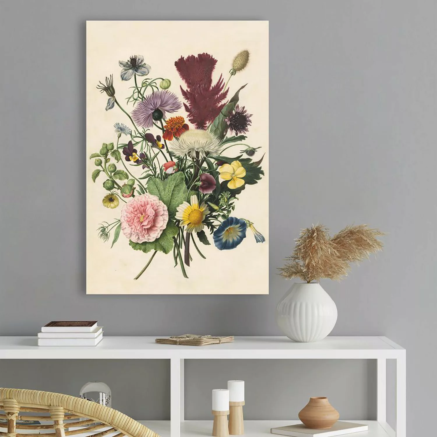 home24 Wandbild Blumenstrauß günstig online kaufen