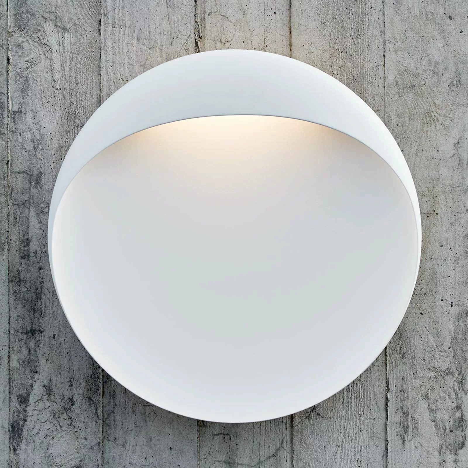 Louis Poulsen Flindt Wandlampe Ø20cm weiß 2.700K günstig online kaufen