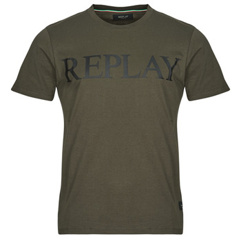 Replay Herren Rundhals T-Shirt BASIC JERSEY BIG 30/1 Regular Fit günstig online kaufen