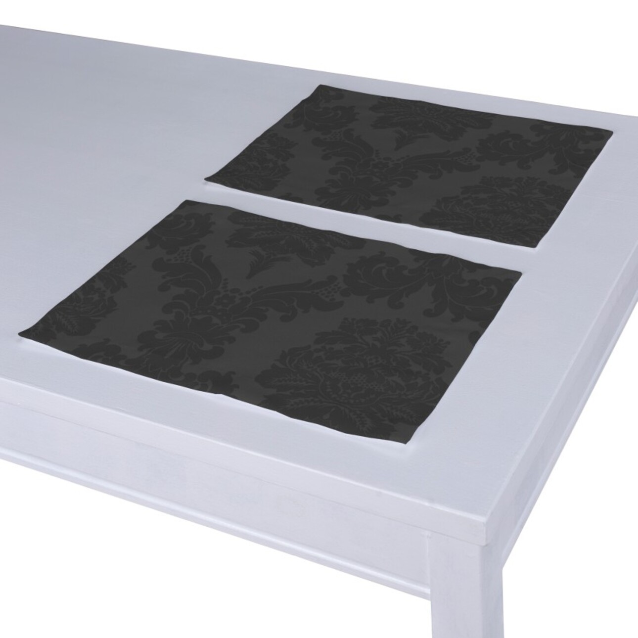 Tischset 2 Stck., schwarz, 30 x 40 cm, Damasco (613-32) günstig online kaufen