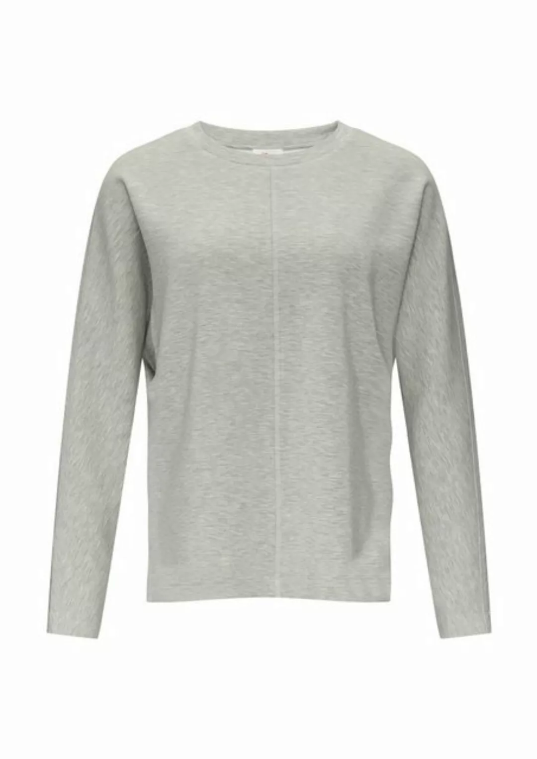 s.Oliver Sweatshirt - Scuba Sweatshirt - Basic Longsleeve mit Fledermausärm günstig online kaufen