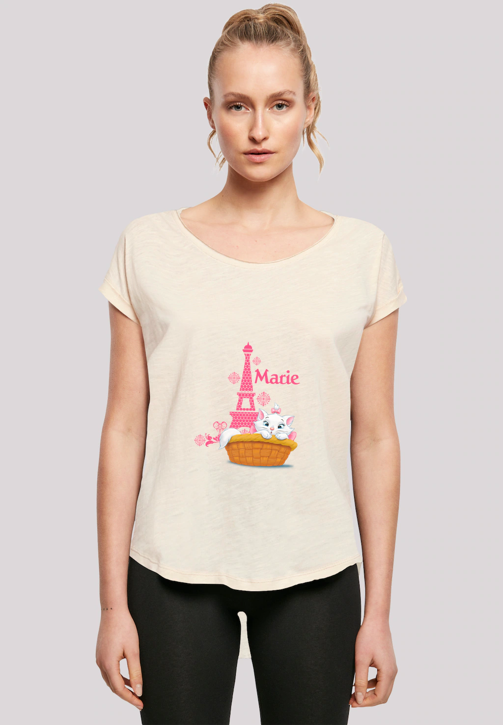 F4NT4STIC T-Shirt "Disney Aristocats Marie Eiffel tower Basket", Premium Qu günstig online kaufen