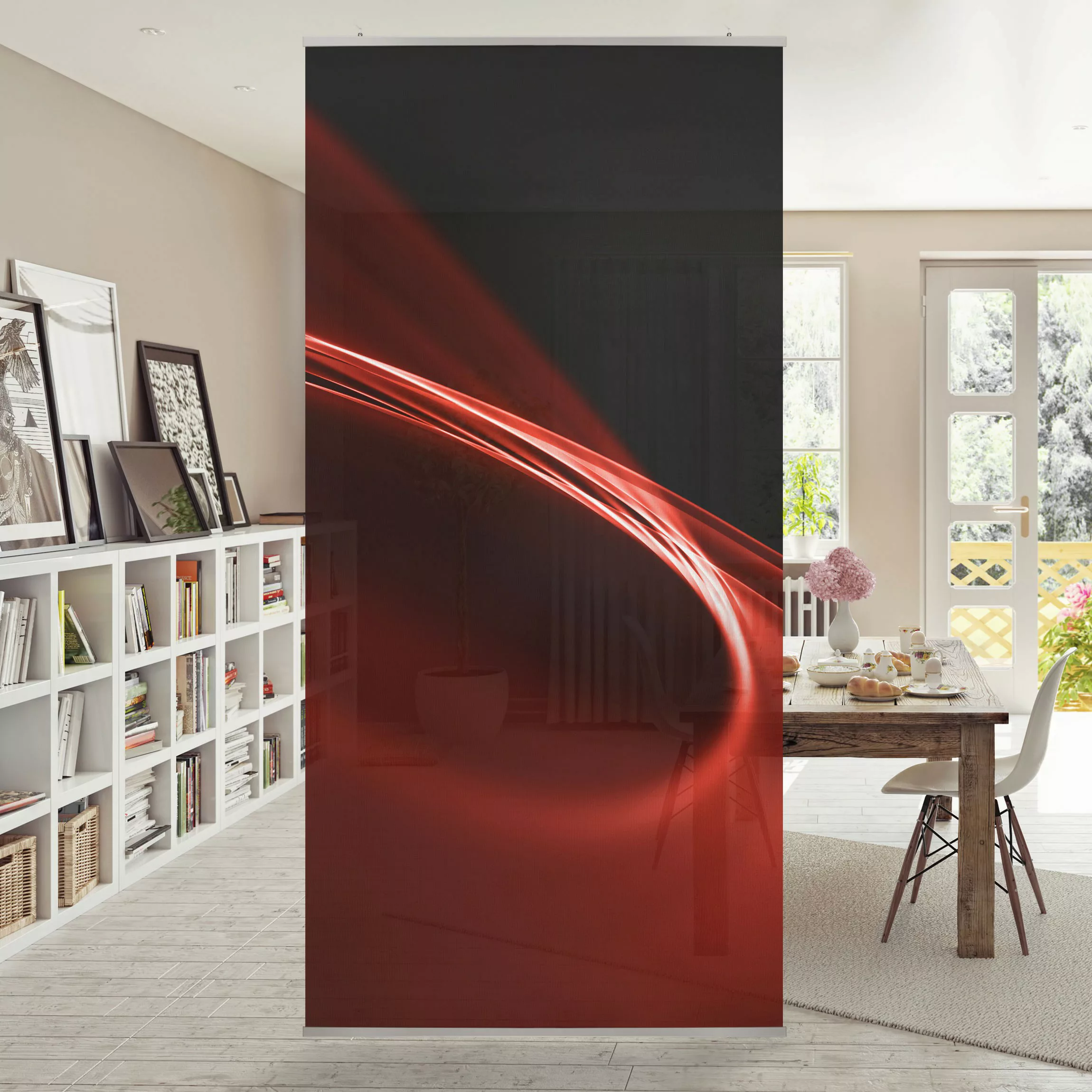 Raumteiler Muster & Textur Red Wave günstig online kaufen
