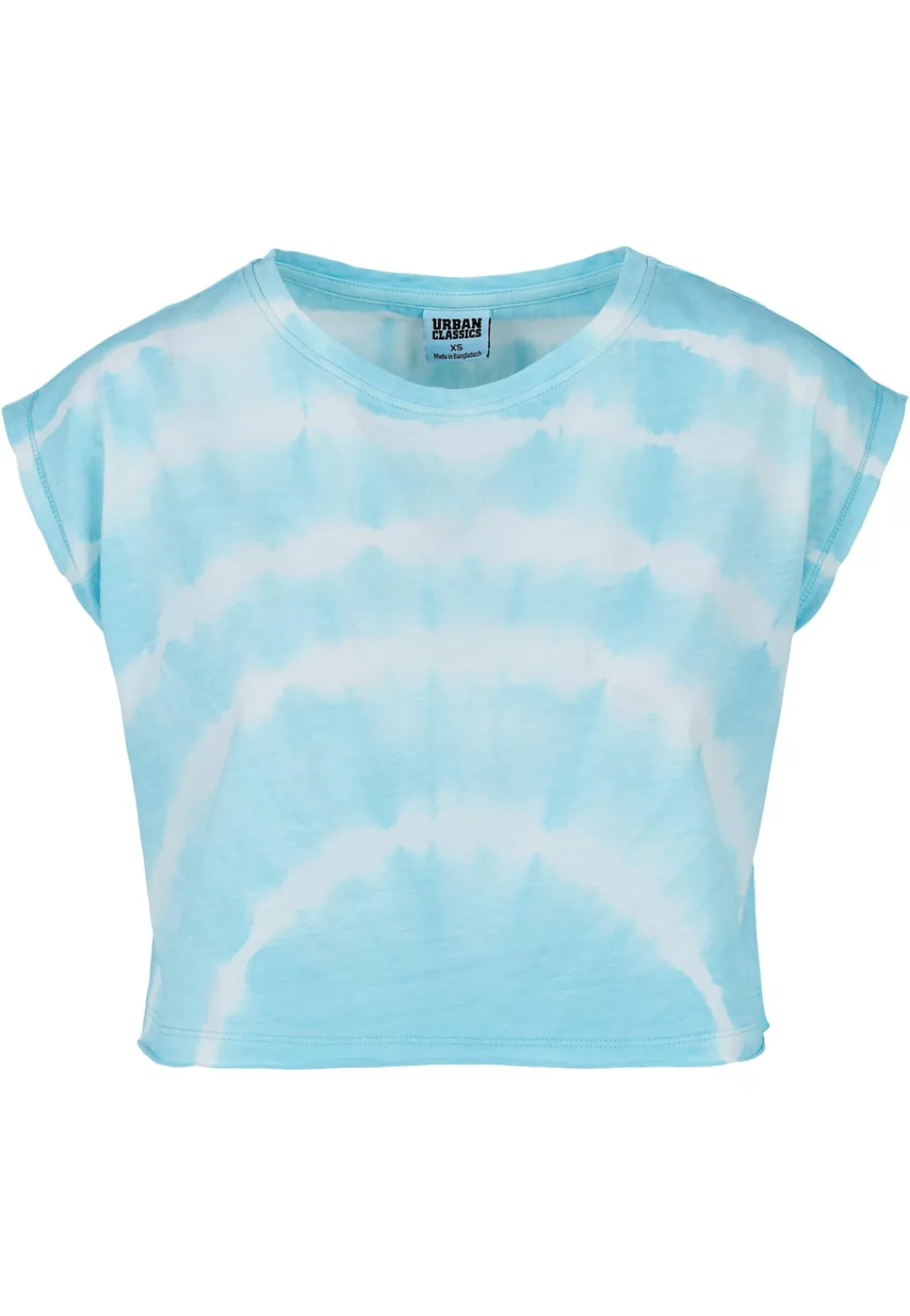 URBAN CLASSICS T-Shirt "Urban Classics Damen Ladies Short Tie Dye Tee" günstig online kaufen