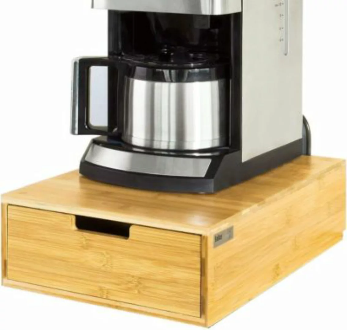 SoBuy® Kaffeekapsel Box Kapselspender Schreibtischorganizer Monitorständer günstig online kaufen
