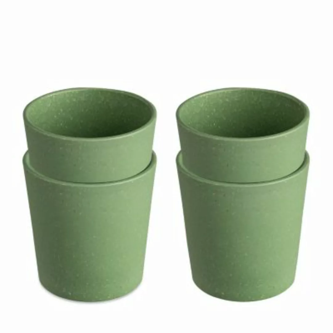 koziol CONNECT CUP S Becher 190ml, 4er-Set Trinkbecher grün günstig online kaufen