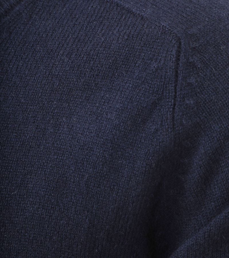 Steppin' Out Pullover V-Ausschnitt Lammwolle Navy - Größe 3XL günstig online kaufen