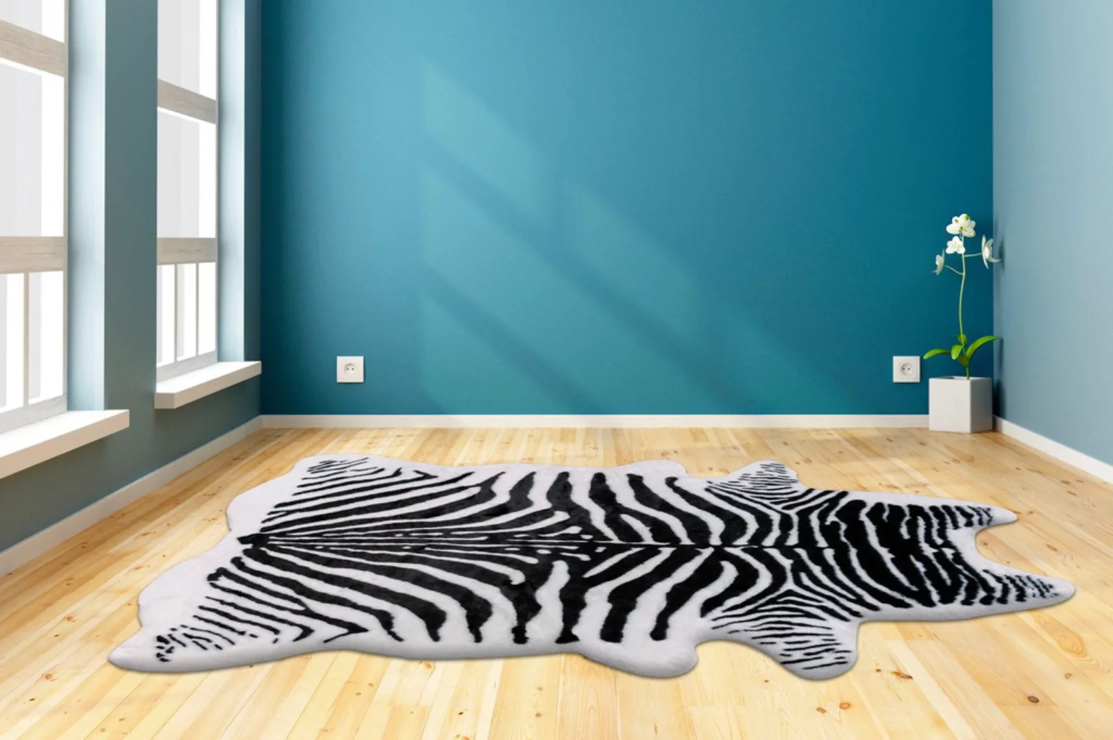 my home Teppich »Cora«, rechteckig, Wohnzimmer günstig online kaufen