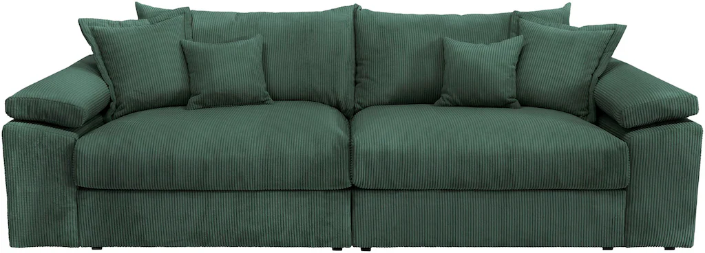 Home affaire Big-Sofa »Soft&Cosy XL - Breite 246 cm«, Mega-Sofa, in Cord, F günstig online kaufen