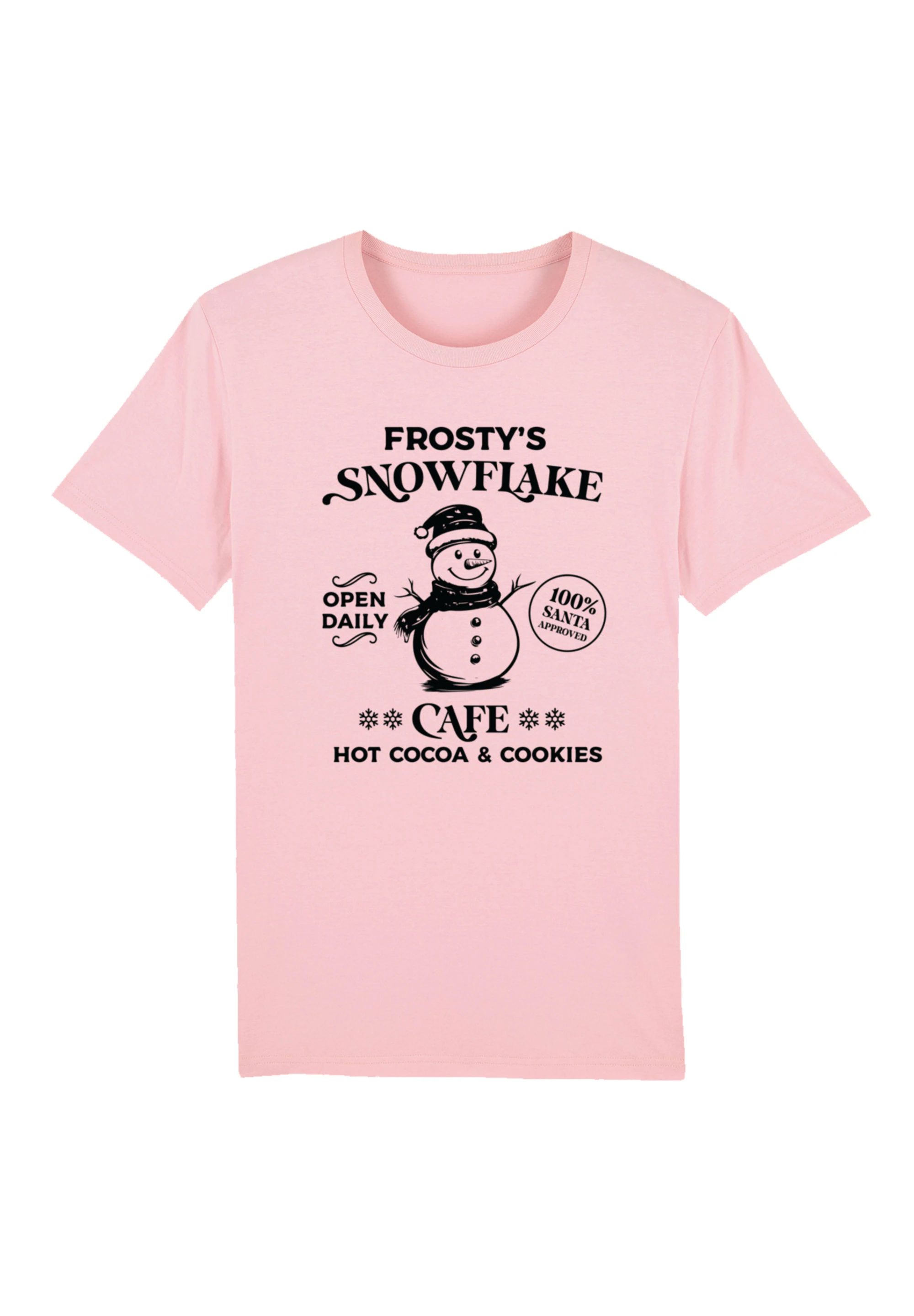 F4NT4STIC T-Shirt "Frostys Snowflake Cafe Retro Weihnachten", Premium Quali günstig online kaufen