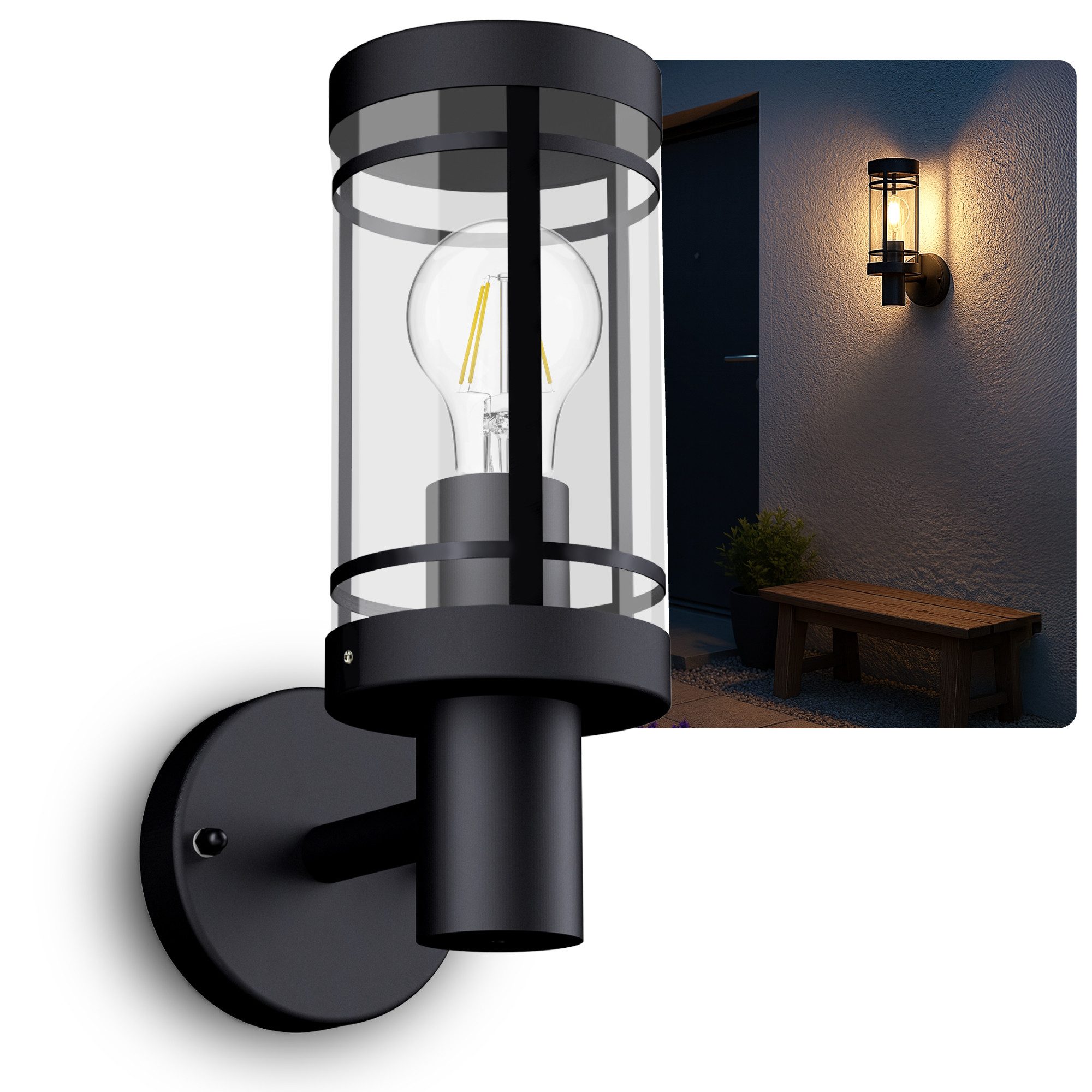 SSC-LUXon LED Außen-Wandleuchte MIENTO Wandleuchte Aussen günstig online kaufen