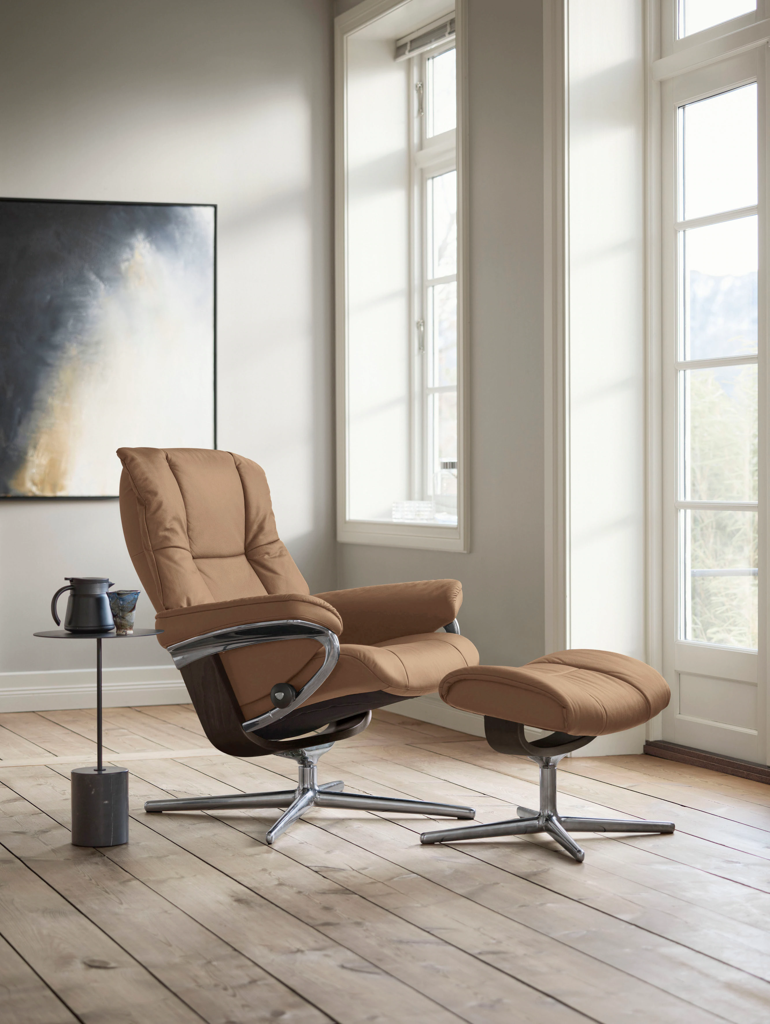 Stressless Relaxsessel "Mayfair", (Set, Relaxsessel mit Hocker), mit Hocker günstig online kaufen