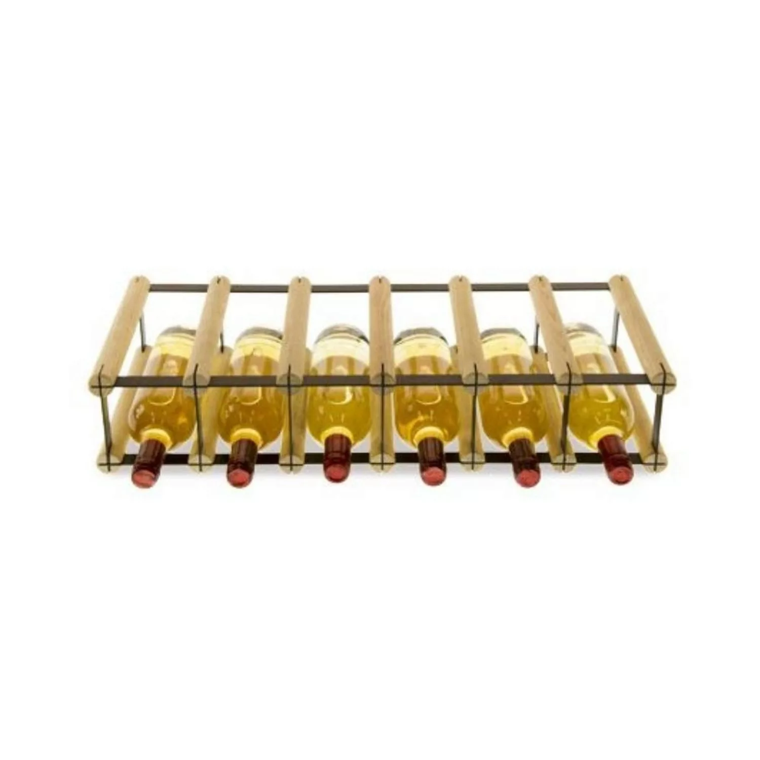 PROREGAL Modulares Weinregal Vinotega Mod Metal HxBxT 12,5 x 62,5 x 24,5 cm günstig online kaufen