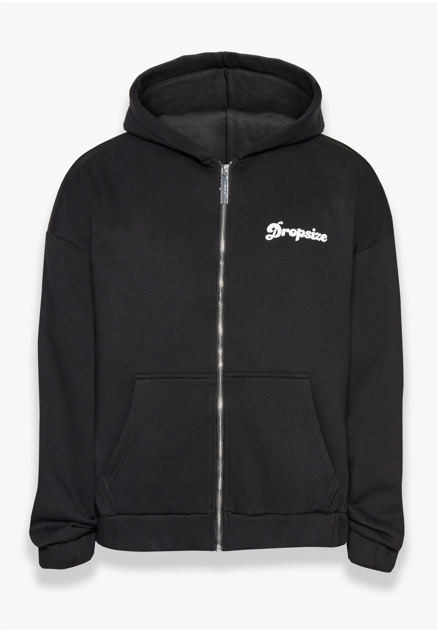 Dropsize Sweatjacke "Dropsize Herren Dropsize Heavy Grow Rich Zip Hoodie" günstig online kaufen