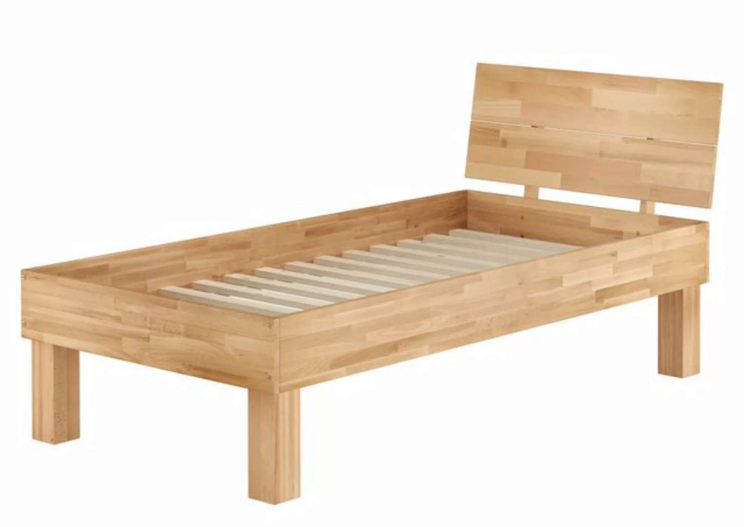 ERST-HOLZ Einzelbett Extra stabiles Seniorenbett Einzelbett in Überlänge, B günstig online kaufen