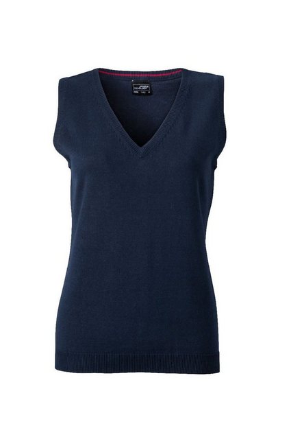 James & Nicholson Pullunder JN 656 Damen V-Neck Pullunder Leichte Strickqua günstig online kaufen