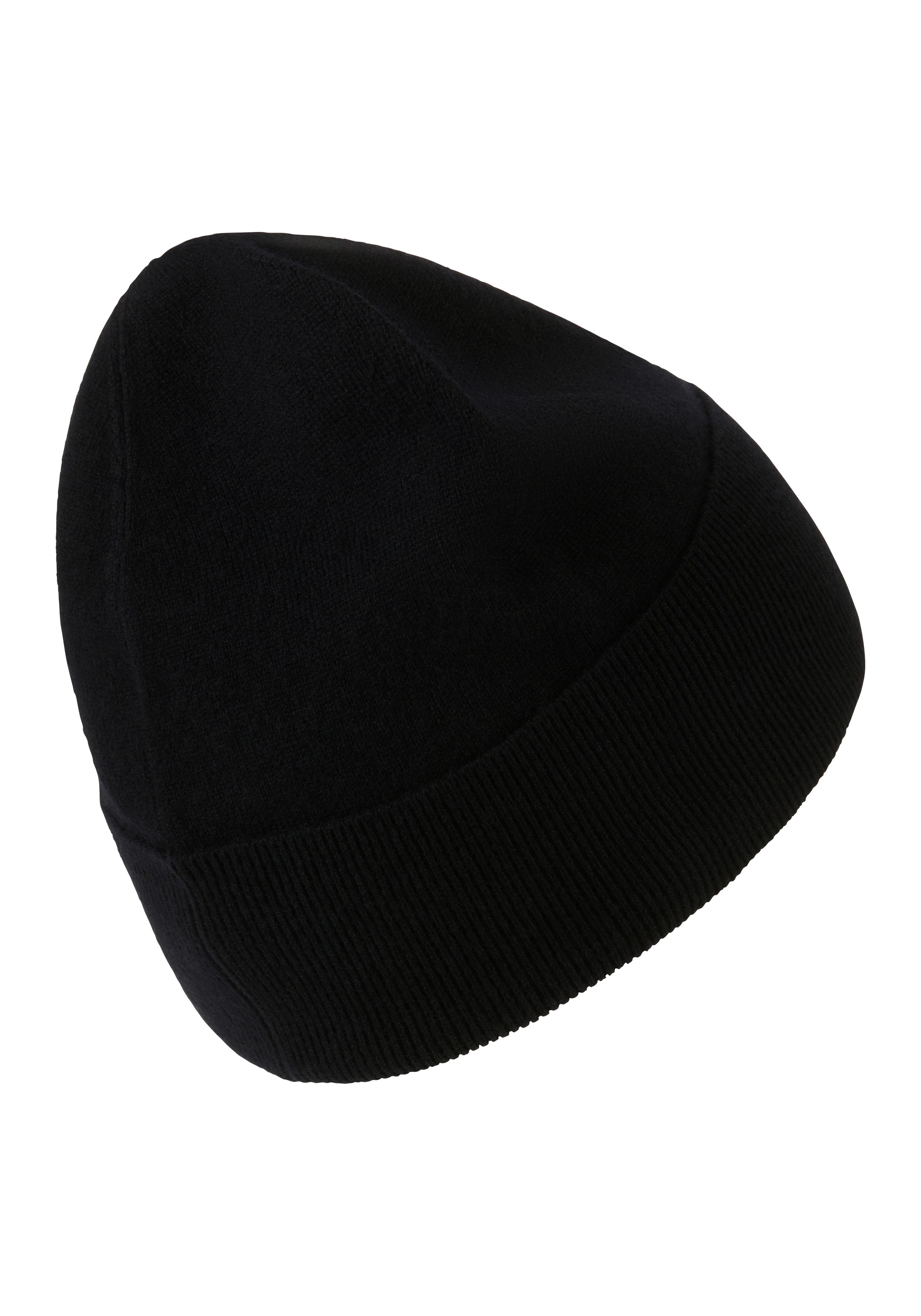 BOSS Beanie "Lari hat", mit Aufschlag in Rippoptik günstig online kaufen