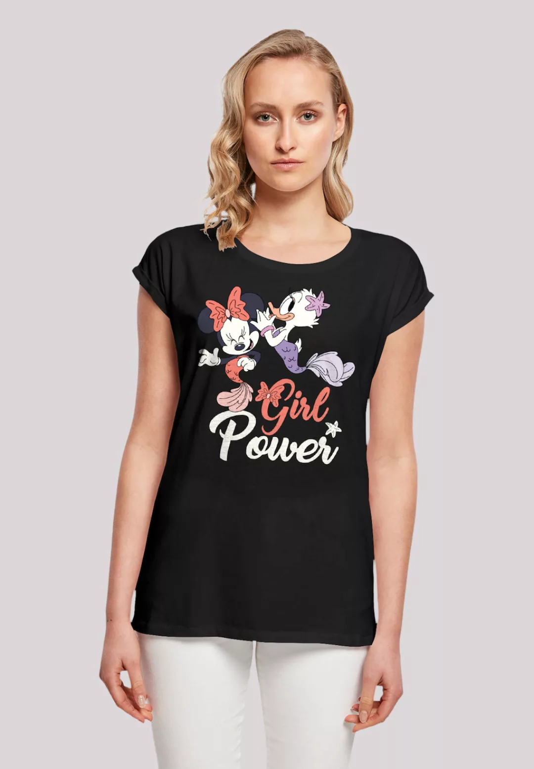 F4NT4STIC T-Shirt "Disney Minnie Maus & Daisy Girl Power" günstig online kaufen