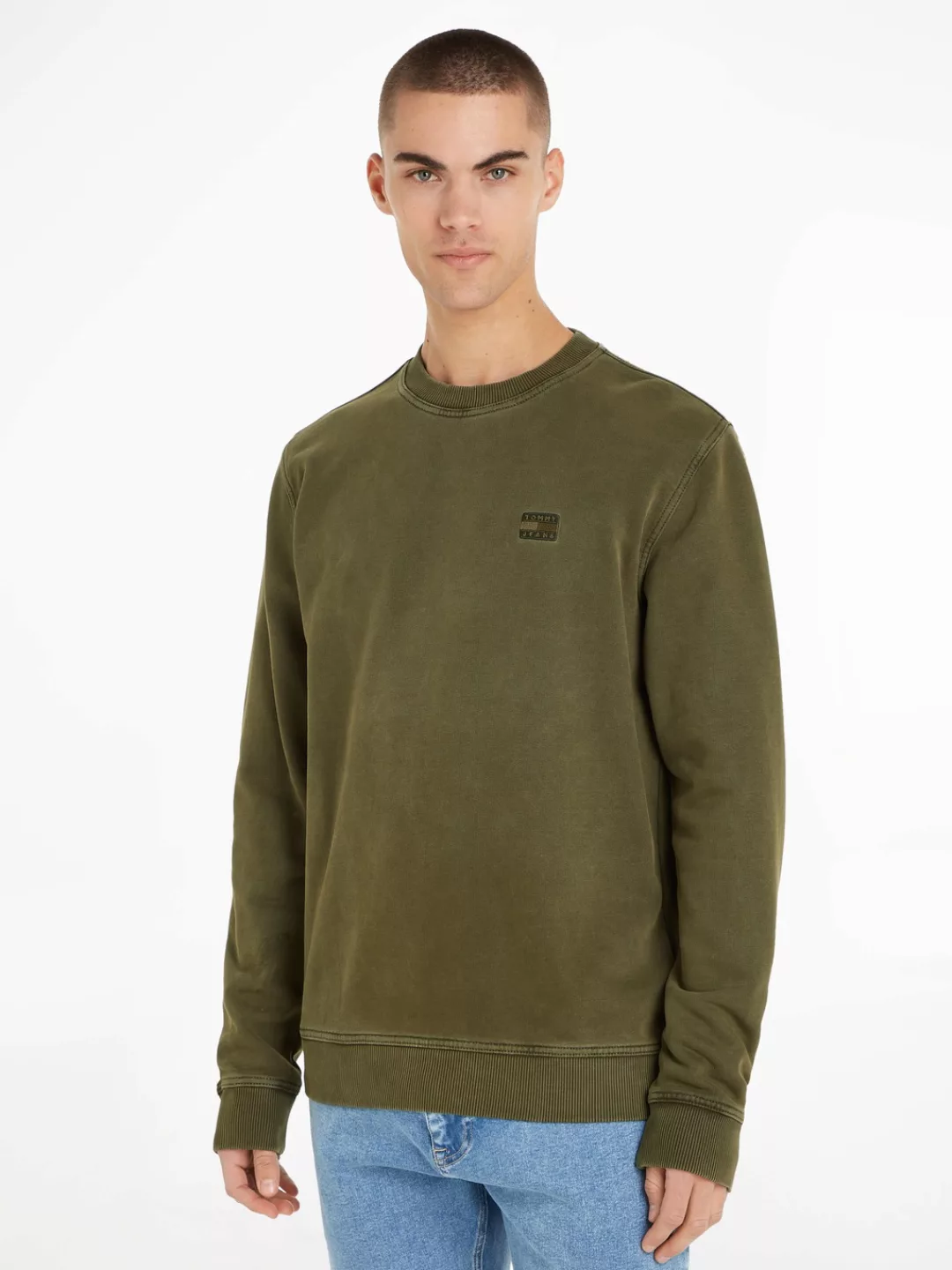 Tommy Jeans Sweatshirt TJM REG TONAL BADGE CNECK günstig online kaufen