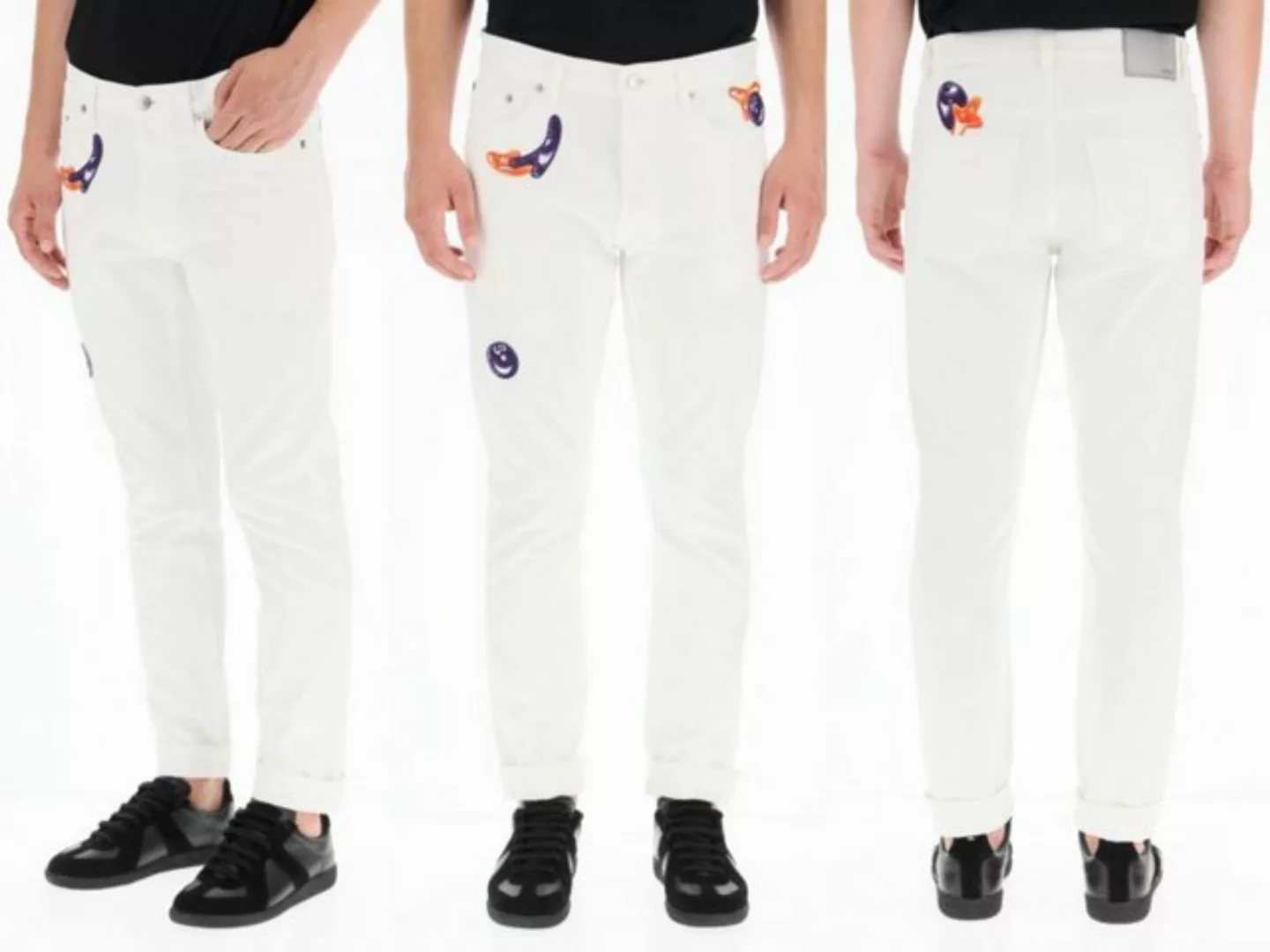 Dior 5-Pocket-Jeans DIOR HOMME X KENNY SCHARF DEADSTOCK Jeans Limited Hypno günstig online kaufen