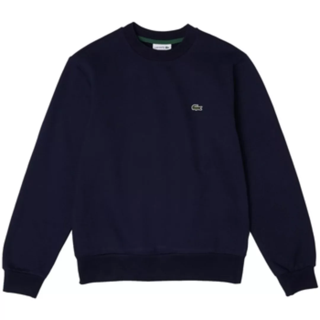 Lacoste  Sweatshirt Organic Brushed Cotton Sweatshirt - Bleu Marine günstig online kaufen