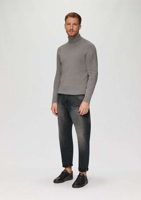 s.Oliver Stoffhose Jeans Scube / Relaxed Fit / High Rise / Barrel Leg Blend günstig online kaufen