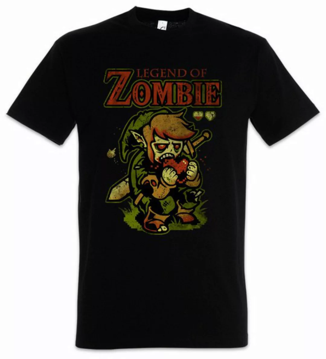 Urban Backwoods Print-Shirt Legend Of Zombie Herren T-Shirt Fun Zombie Hear günstig online kaufen