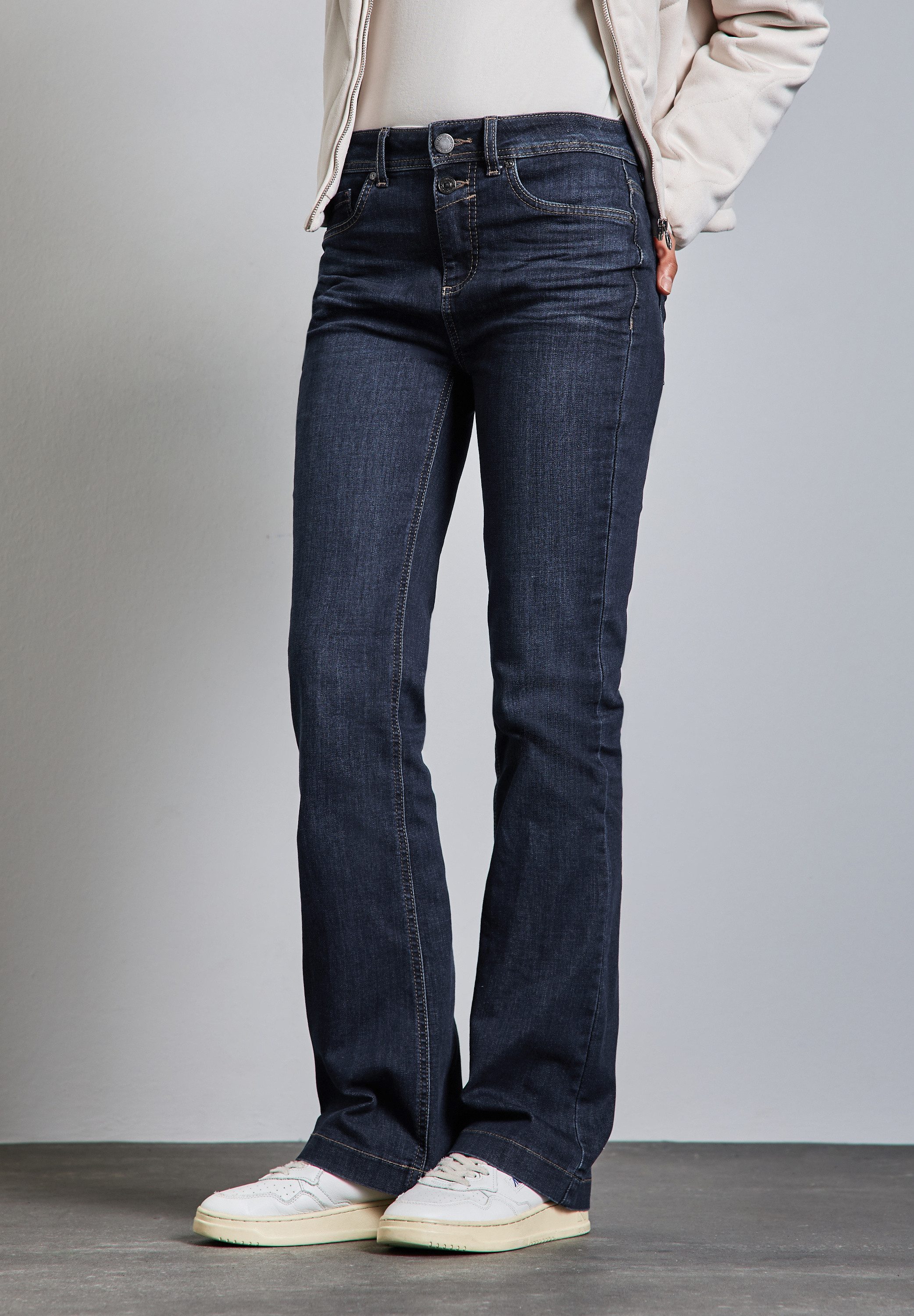 STREET ONE Bootcut-Jeans im Five-Pocket Style günstig online kaufen
