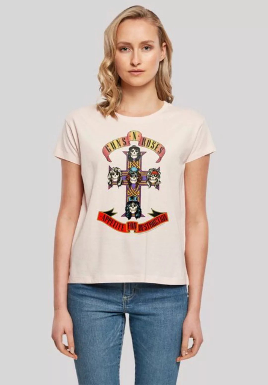 F4NT4STIC T-Shirt "Guns n Roses Appetite For Destruction", Premium Qualität günstig online kaufen