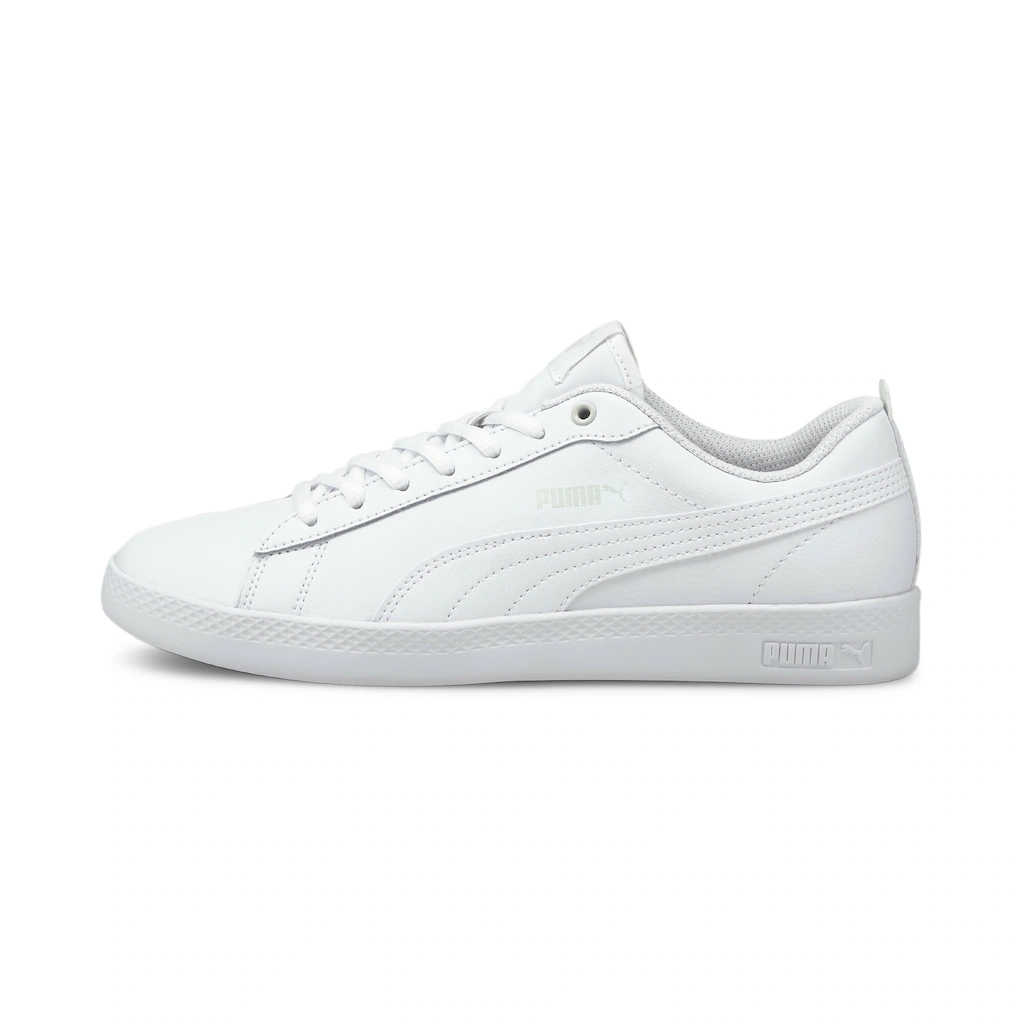 PUMA Sneaker "Smash v2 Leder-Sneakers Damen" günstig online kaufen