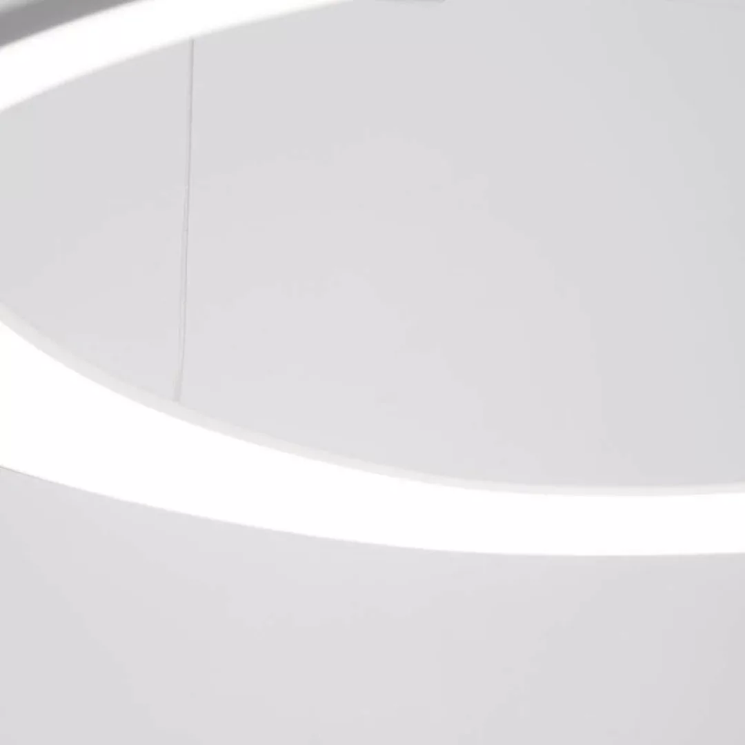LED Pendelleuchte Esteva in Weiß 48W 2400lm günstig online kaufen