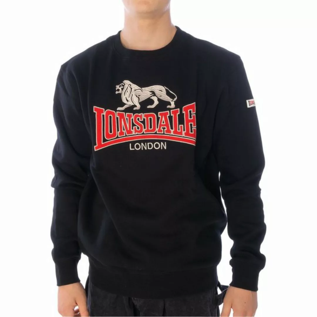 Lonsdale Sweater Lonsdale Lawins Sweatpulli Herren Sweater schwarz (1-tlg) günstig online kaufen