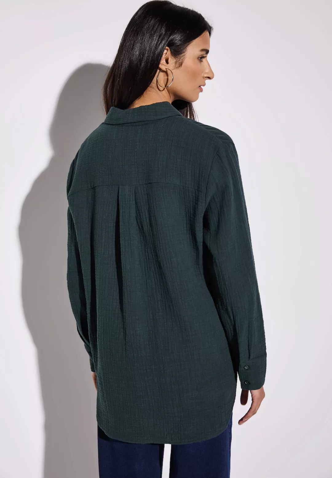 STREET ONE Hemdbluse, mit Brusttaschen günstig online kaufen