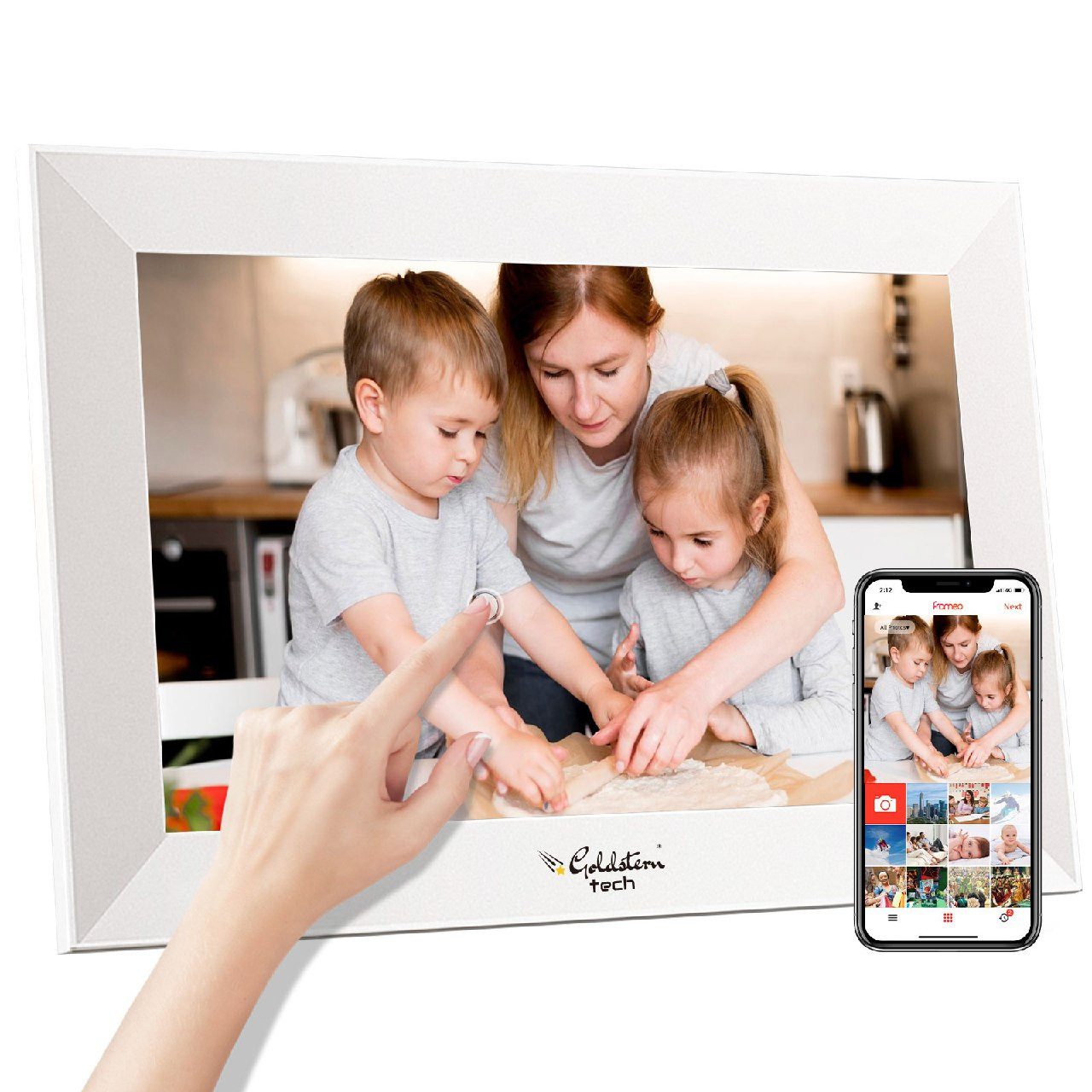 Goldstern-Tech Vision Frame Digitaler Bilderrahmen (25,65 günstig online kaufen