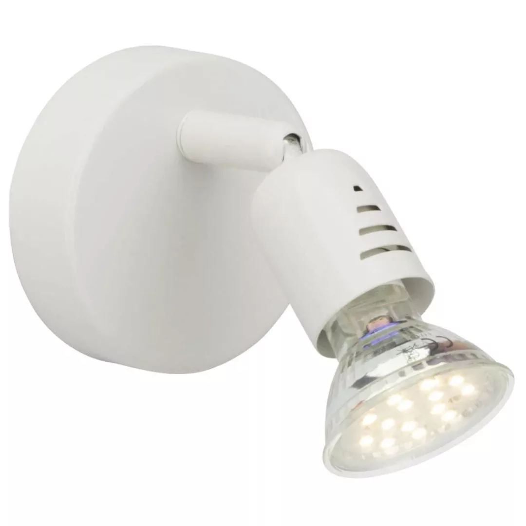 LED Wandleuchte Loona in Weiß 3W 300lm GU10 günstig online kaufen