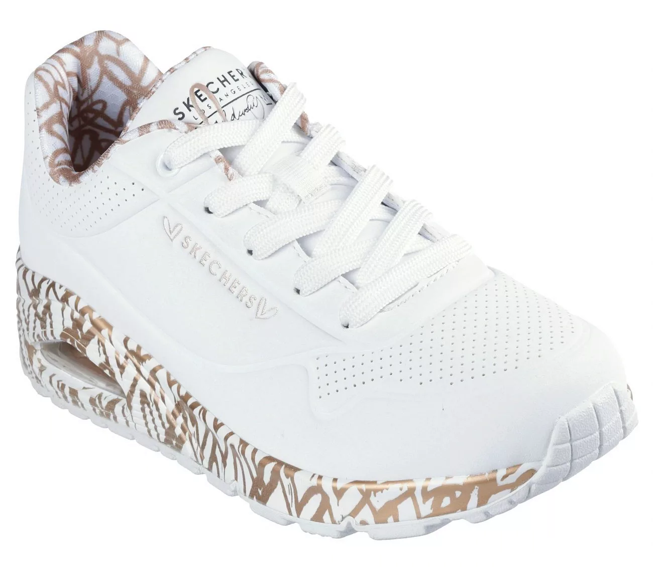 Skechers Sneaker "UNO LOVING LOVE", Freizeitschuh, Halbschuh, Schnürschuh m günstig online kaufen