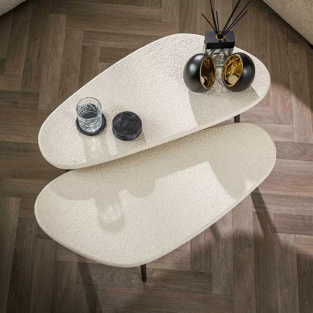 Wohnzimmer Tische aus Marmorkomposit Dreifußgestell (zweiteilig) günstig online kaufen
