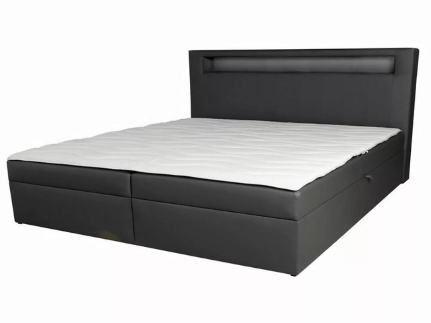 Furnix Boxspringbett ANTYD 120/140/160/180x200 mit zwei tiefen Bettkästen u günstig online kaufen
